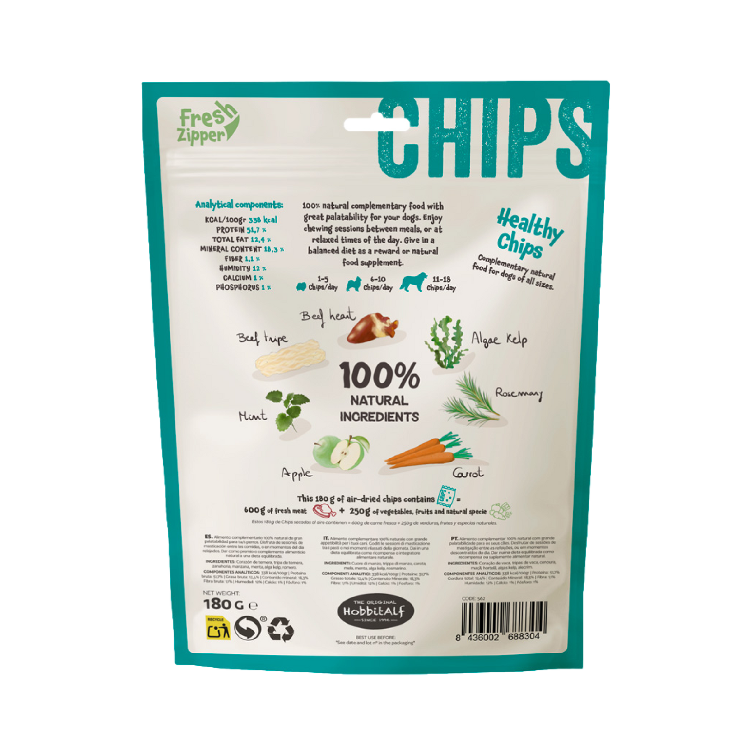 Healthy Chips Fresh - 180g