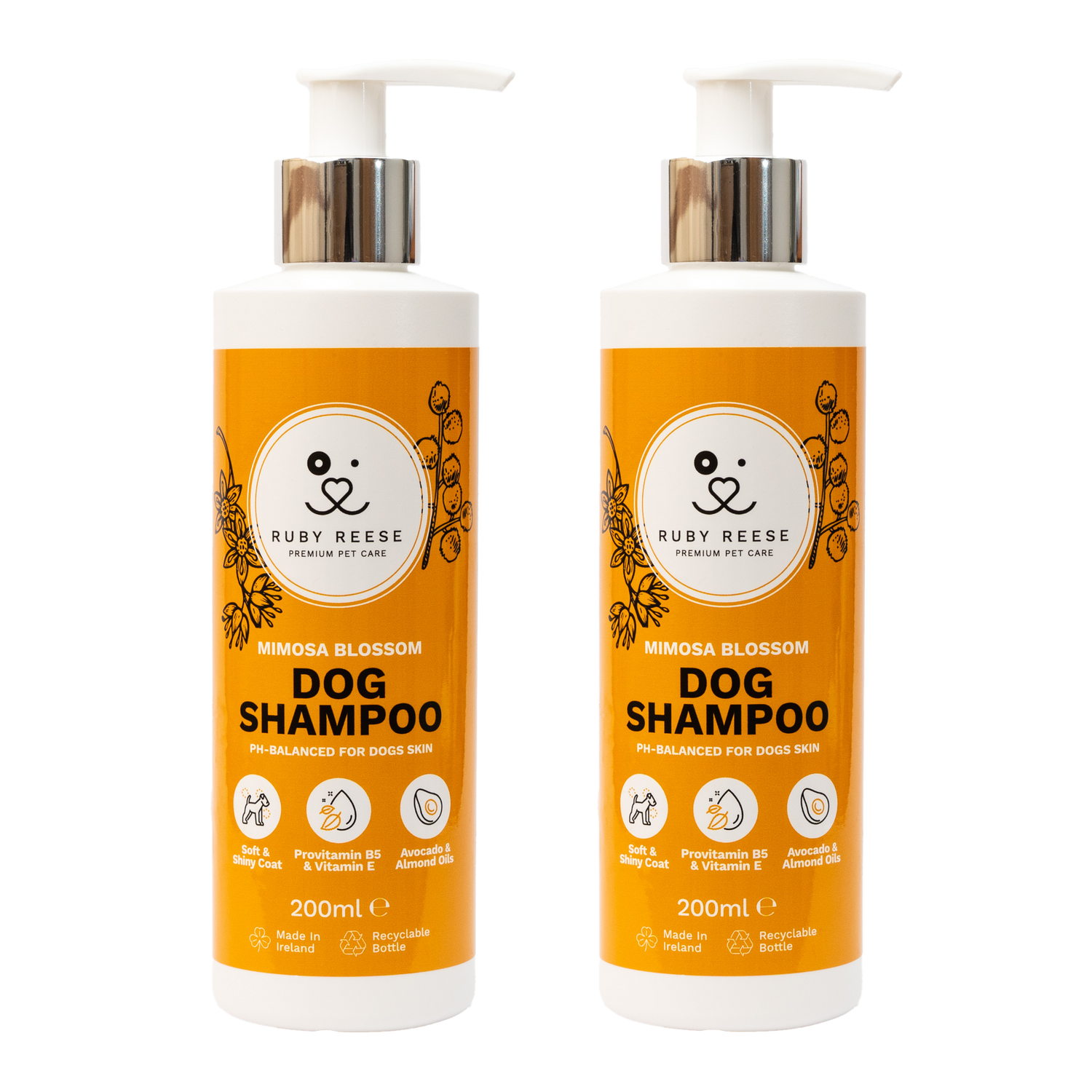 Mimosa Blossom Dog Shampoo Set