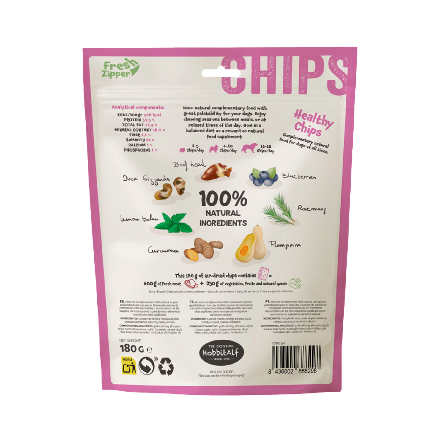 Healthy Chips Digestive - 180g