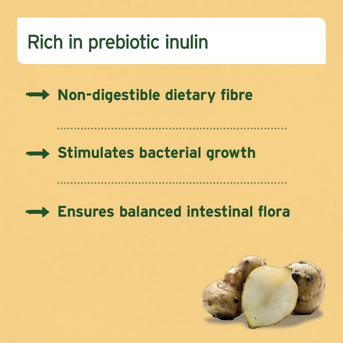 Prebiotic Jerusalem Artichoke Concentrate