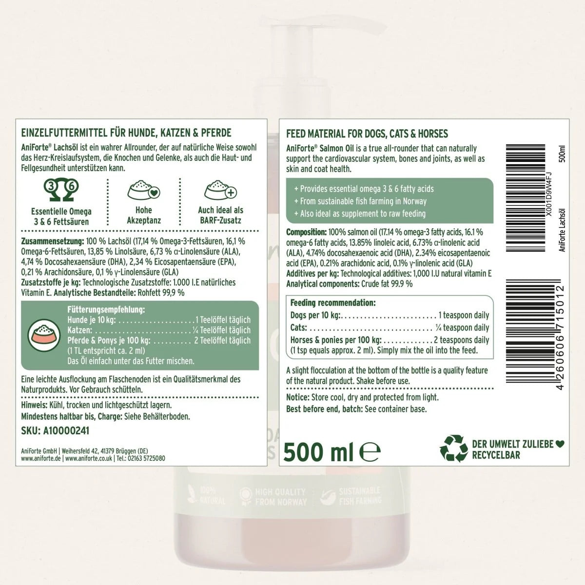 Salmon Oil for Dogs