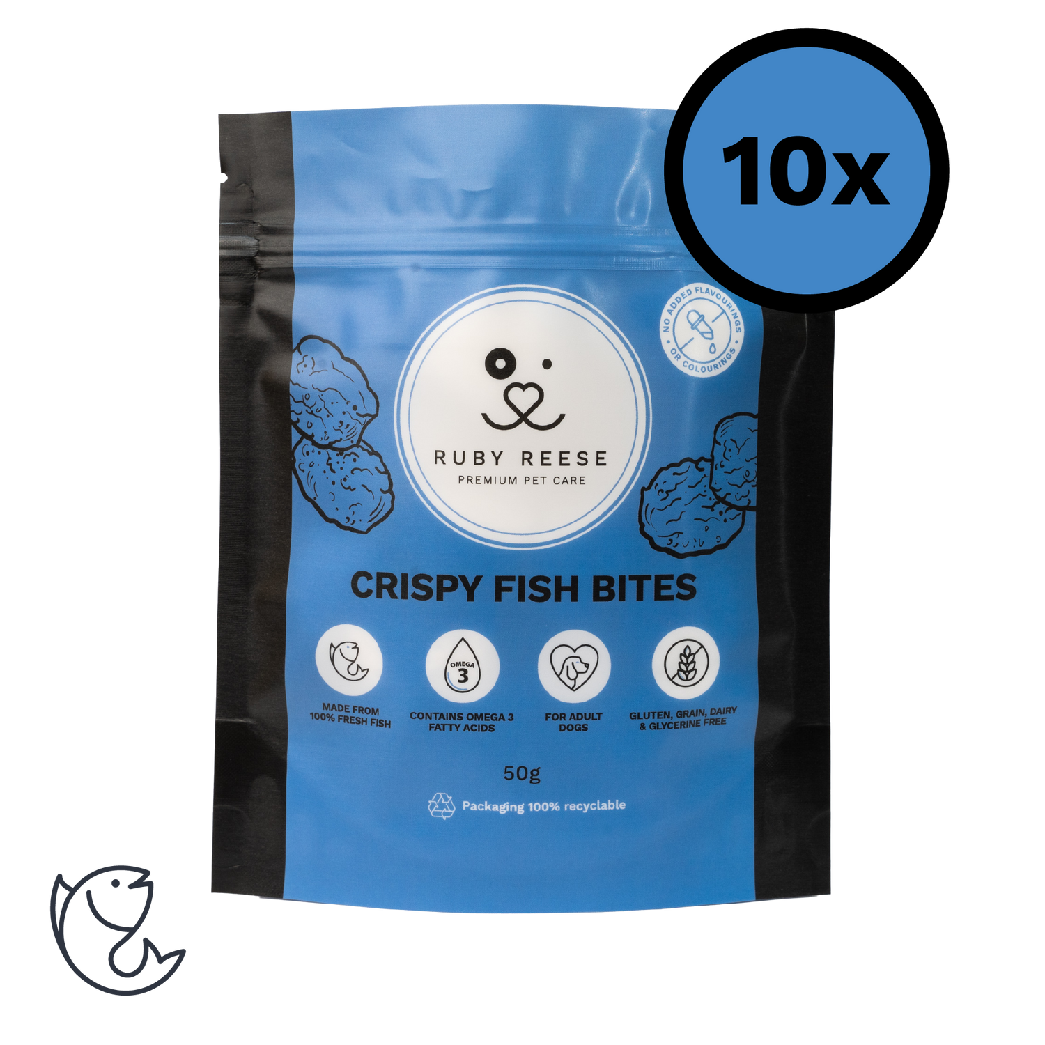 Crispy Fish Bites - 10x Pack